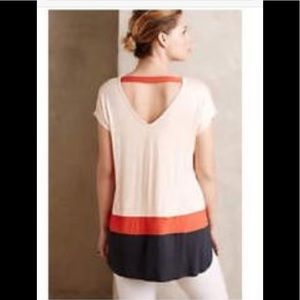 BORDEAUX COLOR-BLOCK TOP LARGE